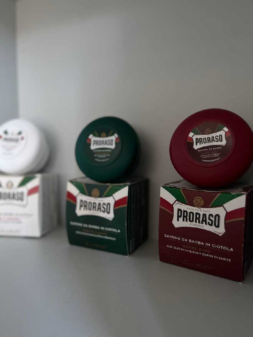 Тонізуюче мило з екстрактом евкаліпта і ментолом для гоління