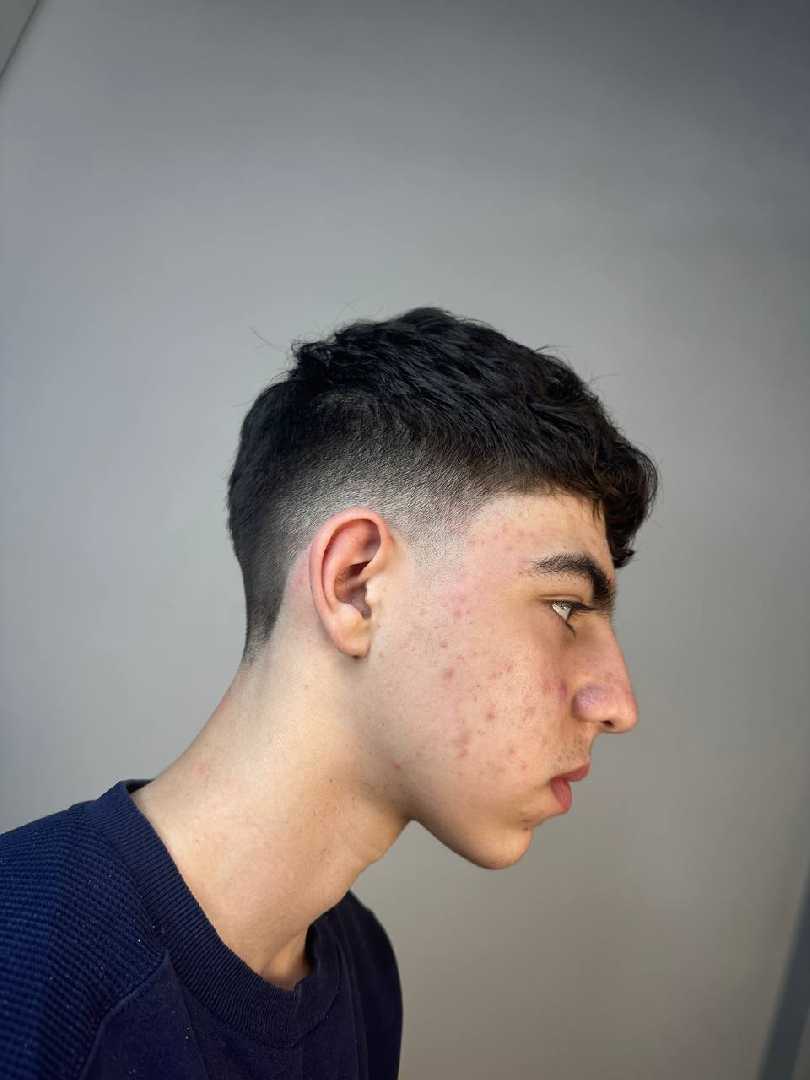 service haircut + beard picture